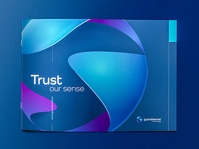 GS Logo blue design gradient guard logo logo design navy blue protect protection sense violet