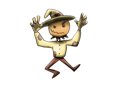 Scarecrow free freebie game game design graphic monster