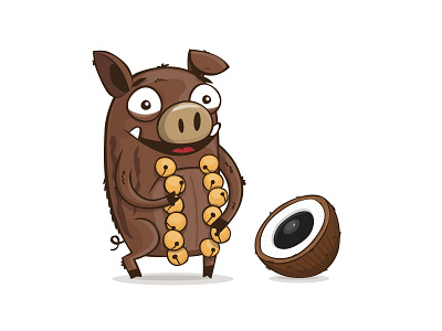 Bells Pig bells coco pig