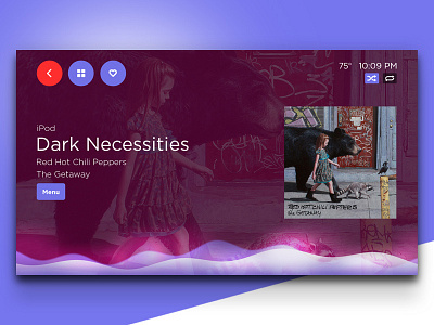 Car Interface car interface music photoshop ui ux
