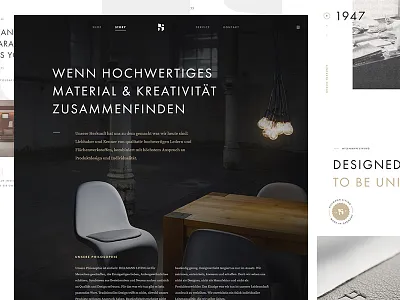 E-Commerce Story about chair clean dailyui eames ecommerce landing page shop store story ui