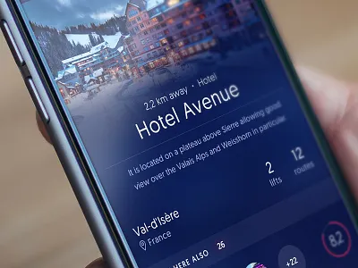 Ski App Concept app concept design mobile network ski social ui