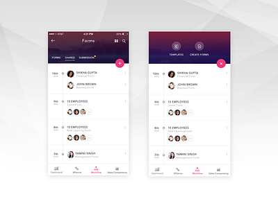 Enterprise App UI - Forms clean enterprise app forms latest neat new shikha ui ux workflow
