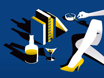 King of the Bootleggers 1920 books booze illustration legs shadow