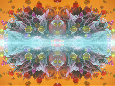 miractvty 3d after effects c4d cgi cinema 4d octane octane render photoshop psychedelic x particles