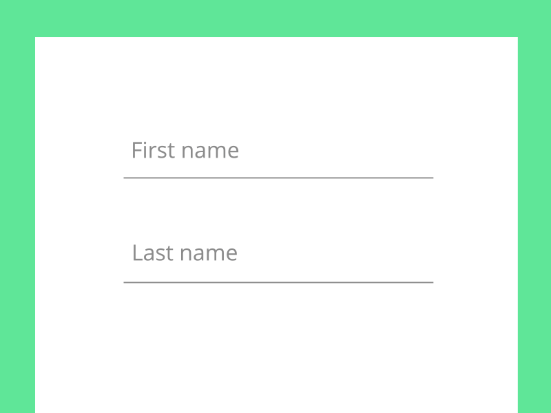 Form - collecting data animation collect data communication field form gif interaction ui user experience ux
