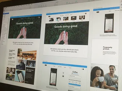 Thx Website Updates candles cause coffee ecommerce fragrance nonprofit social enterprise tea website