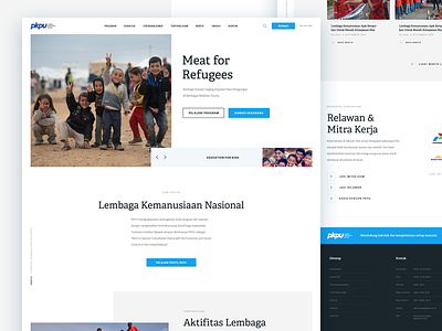 Homepage for non-profit site donation homepage landing page non profit web design website