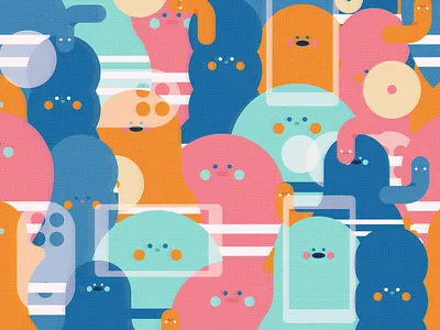 GENTE! 2d characters japan monsters vector