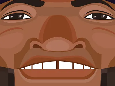 David Ortiz big papi boston ortiz portrait red sox vector