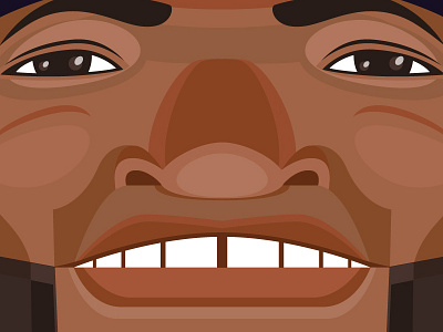 David Ortiz big papi boston ortiz portrait red sox vector