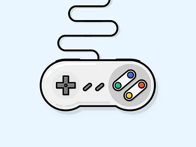 Super Nintendo - Classics empty illustration ux graphs ios iphone7 nintendo icon state ui