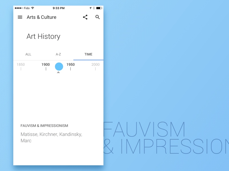[50 Weekly UI Challenge] Google Arts & Culture Redesign animation ios ui