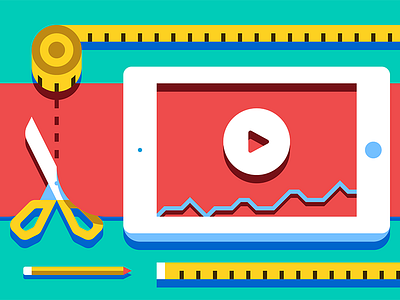 Personalized Video adweek editorial fabric measure scissors tailor video