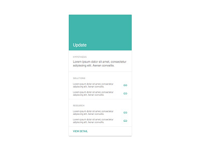 Card Concept With Material Design Lite css html material design prototype