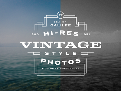 12-Pack of Photos // Sea of Galilee badge boat colt galilee israel kinneret logo ocean sea termina vintage water