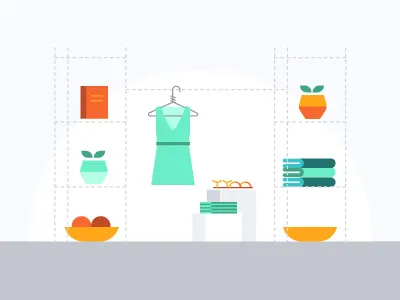 Pop Up Shop book bowl dress plant pop up popup shoes shop