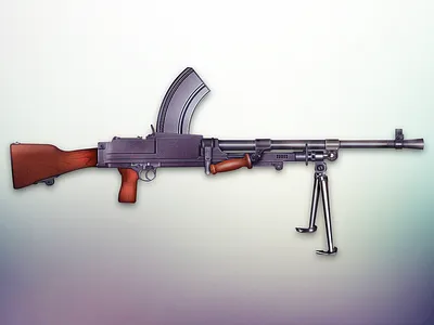Bren british gun machinegun ratatatat rifle ww2