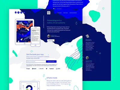 Intercom on Onboarding book editorial illustration intercom landing onboarding startup web website