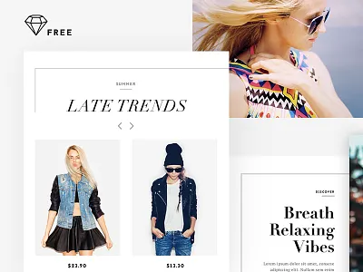 SilveHype - Free Fashion Sketch Template clean clothes commerce fasion free freebie lookbook minimal minimalistic shop sketch template