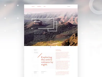 discover. concept discover explore interface outdoor speed wireframe