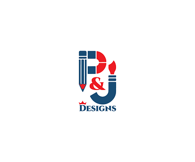P&J Designs branding graphic design logo