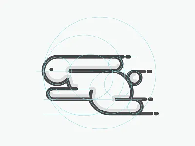 Rabb.It animal brand bunny friends logo rabbit share sharing social