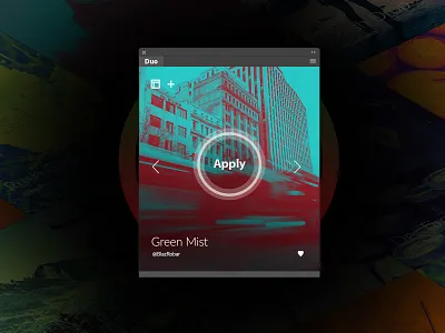 Duo Photoshop Plugin colour duo tone effects photoshop plugin ui