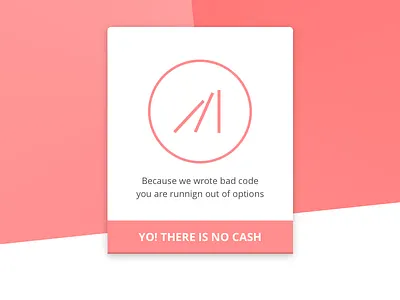 DailyUI #011 - Flash Message 011 daily ui error flash message modal