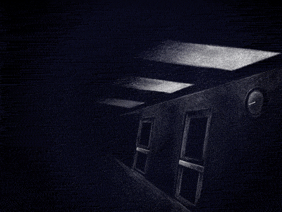 It Can Happen Anywhere after effects animation chalk frame by frame illustration moody parallax pastel photoshop sepsis texture tricycle
