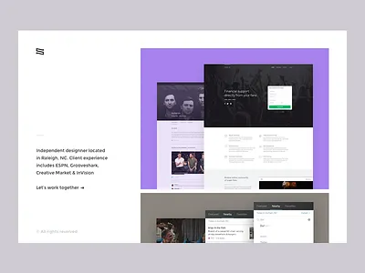 Personal 01 brand minimal pancake personal portfolio site ui ux website work