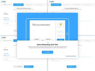 Register IPAD filed form introduction ios app ipad ipad app material material design progress bar splash screen step