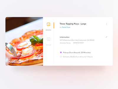 Detail Card buy card cart check out checkout detail e commerce info information purchase receipt shop