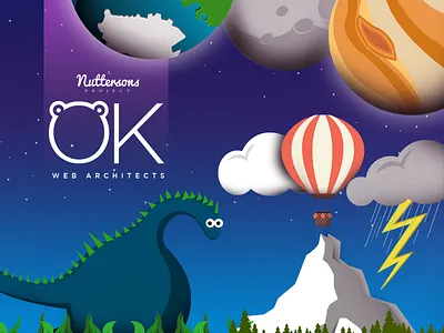 OKfrog Storyboard Preview branding copywriting frogs graphics illustration landscapes marketing ok storyboard website