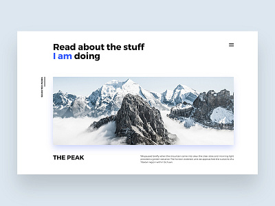 Portfolio 01 clean flat interface material minimal nature portfolio ui ux web website. design