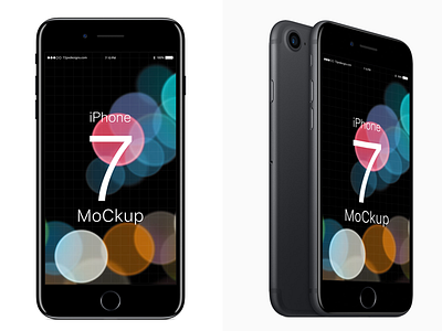 Free PSD: iPhone 7 Mockup 7 app apple design free psd fresh ios ios7 iphone minimal mobile mockup