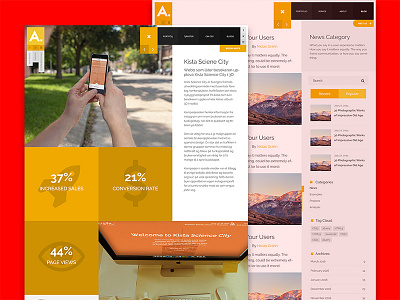 Amplify Digital Stockholm blog project service stockholm ui webdesign website wordpress