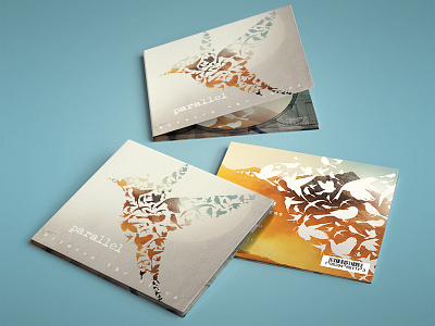 Parallel - Between The Lines EP birds cd artwork colorful playful silhouette