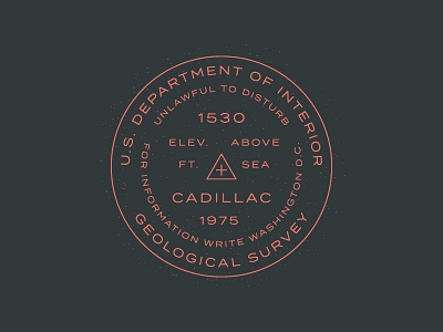 Cadillac Mountain Survey Marker acadia cadillac centennial geological survey mountian national park national parks termina type hike