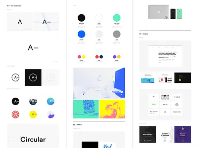 Personal Branding ales nesetril branding case study circular font design portfolio designer branding gradient maps identity minimal branding mono font personal branding personal identity