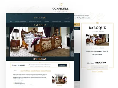 And So To Bed Product beds ecommerce