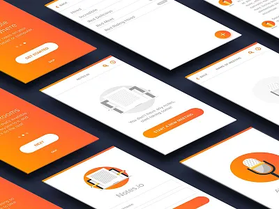 Notes.io - Hackathon Project app hackathon meeting meetings notes ui