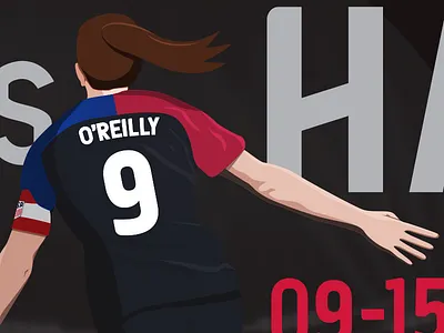 Thanks HAO 9 heather oreilly illustration nine retirement september thailand us soccer usa uswnt woman