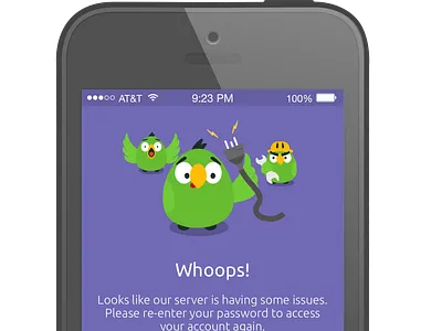 Secondary Login Shot auth consynki error ios login secondary
