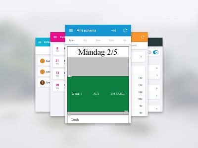 ITG Appen - UI overview app design ui user interface