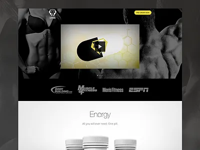 LYNX bottle cold traffic concept design fitness home homepage lander page photoshop pill product sales sales design sales letter sales page site startup supplement website