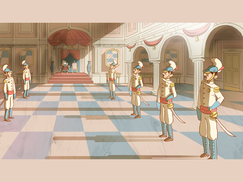 The Servant animation french revolution servant walk walk cycle