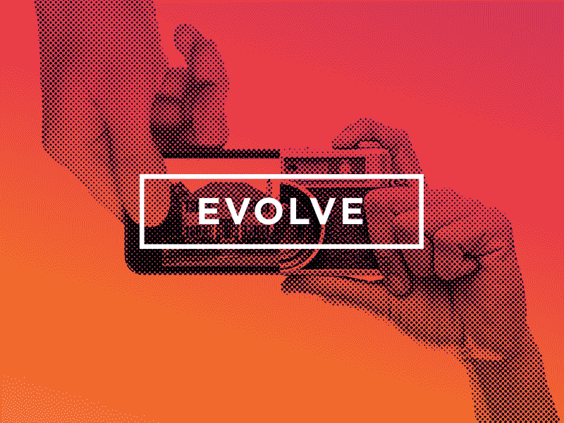 Example of Evolve poster series