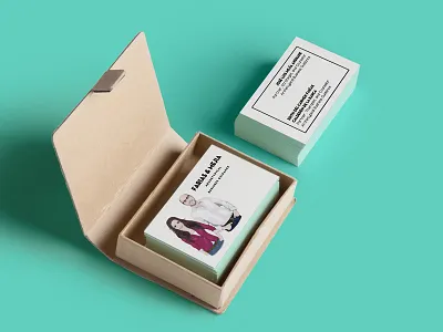 Logo and business card for Farias & Mejia branding business card digital drawing guidance company illustration logo photoshop portrait wacom