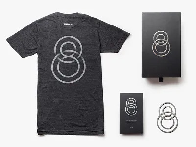 Ugmonk 8th Anniversary Set 8 8th anniversary apparel box coaster metal packaging tee tshirt typography ugmonk